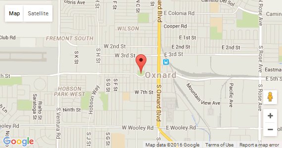 googlemap link for City of Oxnard
